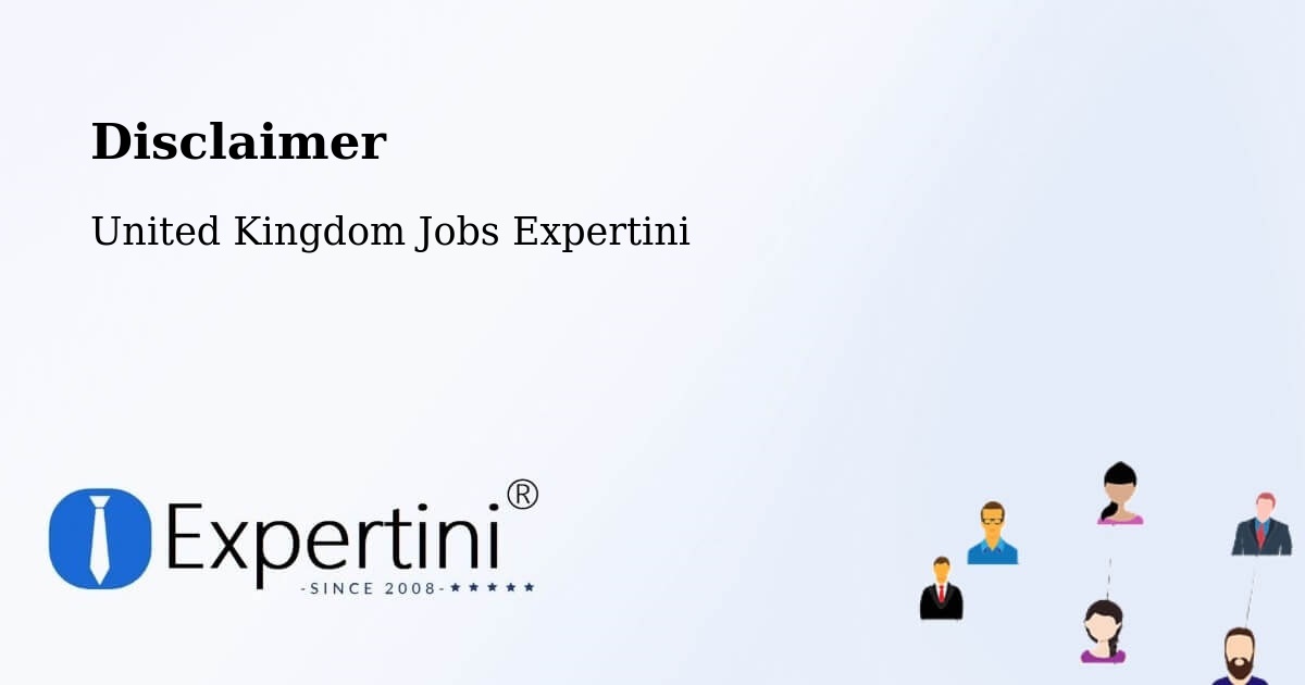 Disclaimer – Atherstone - United Kingdom Jobs Expertini